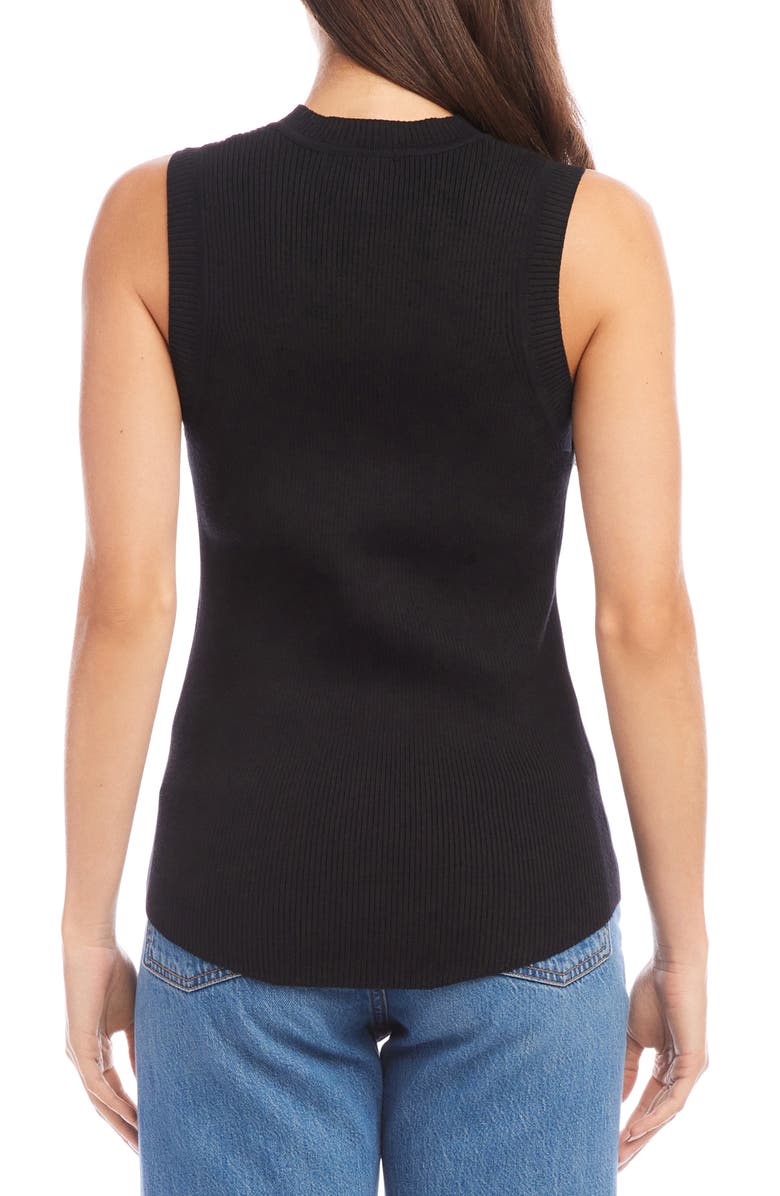 Karen Kane Rib Sweater Tank, Alternate, color,