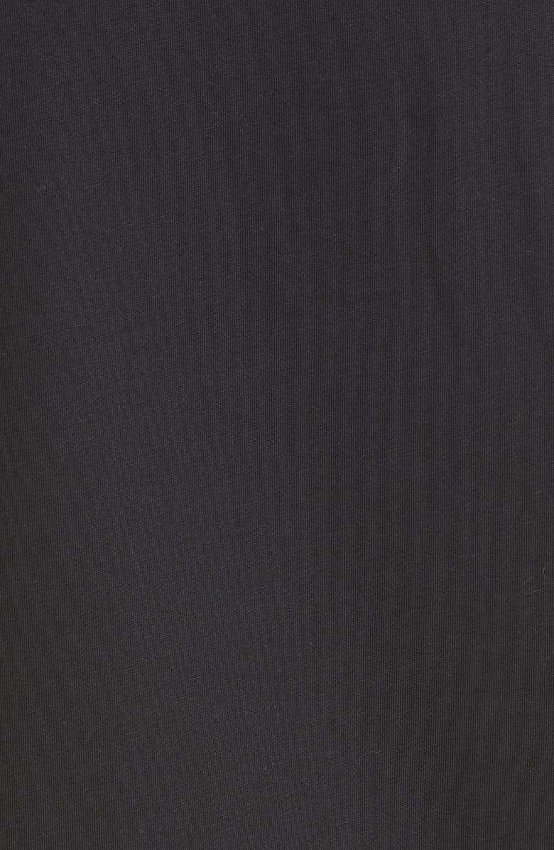 Balmain Button Shoulder Metallic Logo Graphic Tee, Alternate, color,