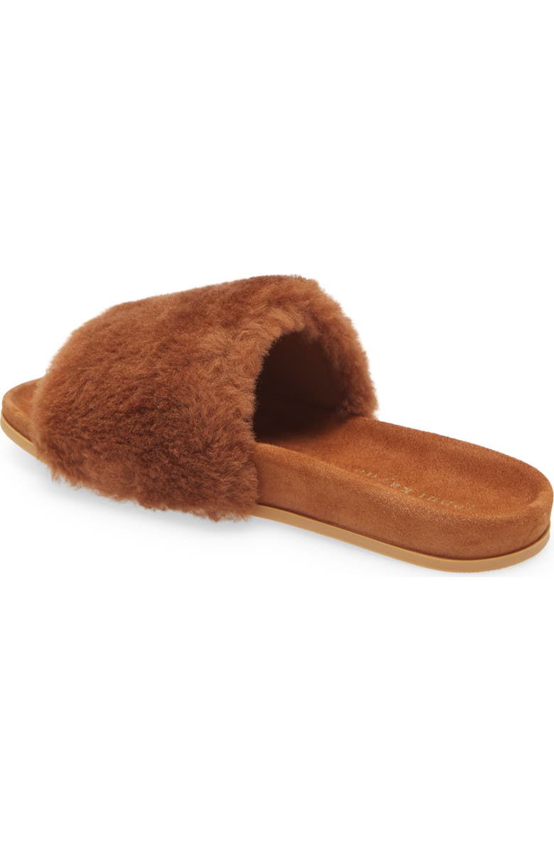 Jenni Kayne Genuine Shearling Slide Sandal, Alternate, color,