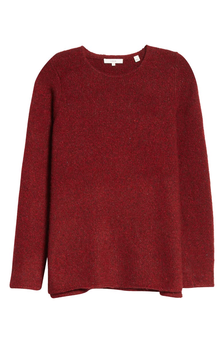 Vince Donegal Cashmere Crewneck Sweater, Alternate, color,
