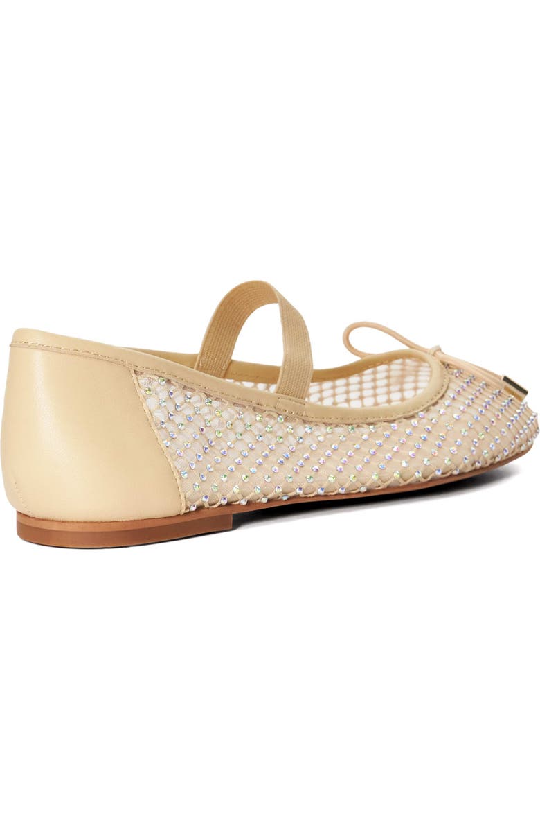 Dune London Happening Mary Jane Flat, Alternate, color, Neutral