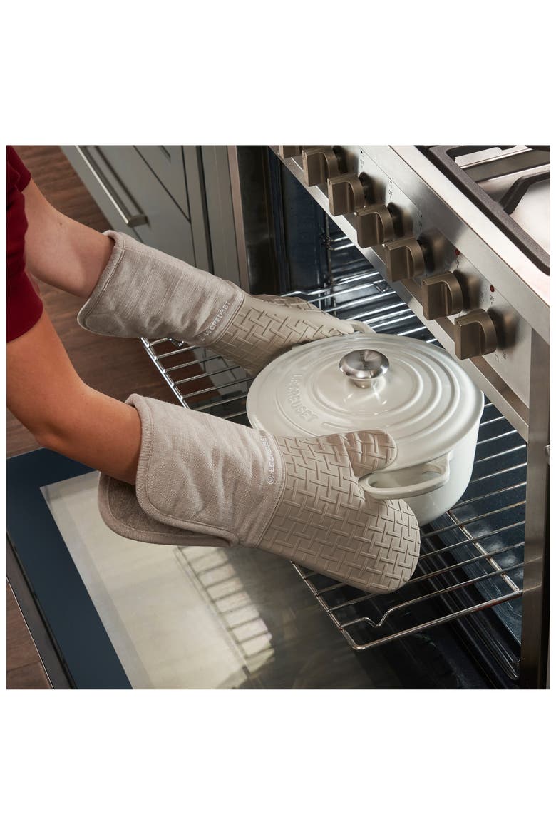 Oven Mitt, Alternate, color, CHARBON