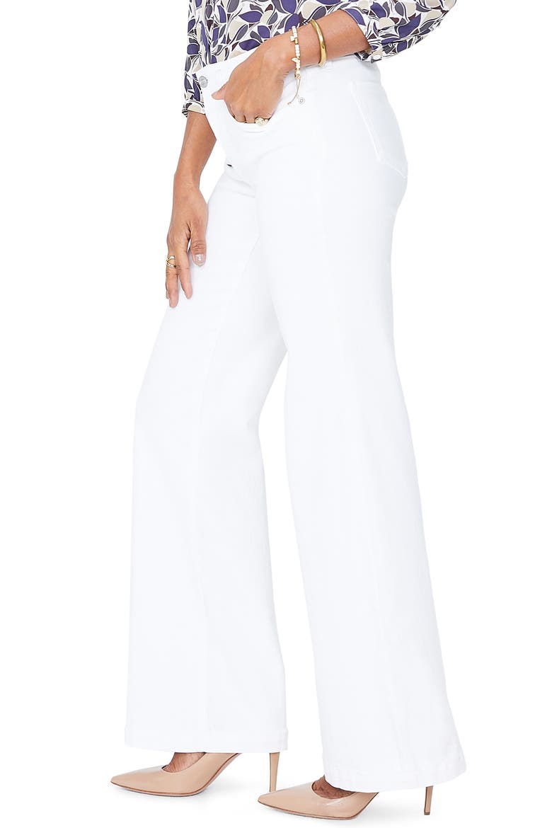 Wide Leg Trouser Jeans, Alternate, color, OPTIC WHITE