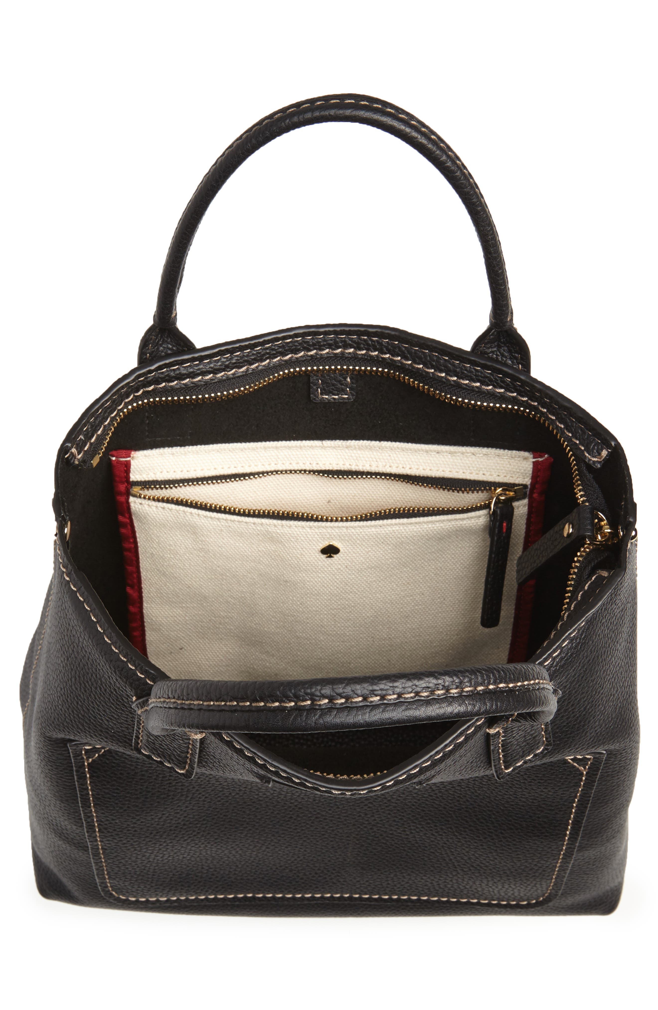 Kate Spade New York maple street - kenzie leather convertible backpack, Alternate, color, 