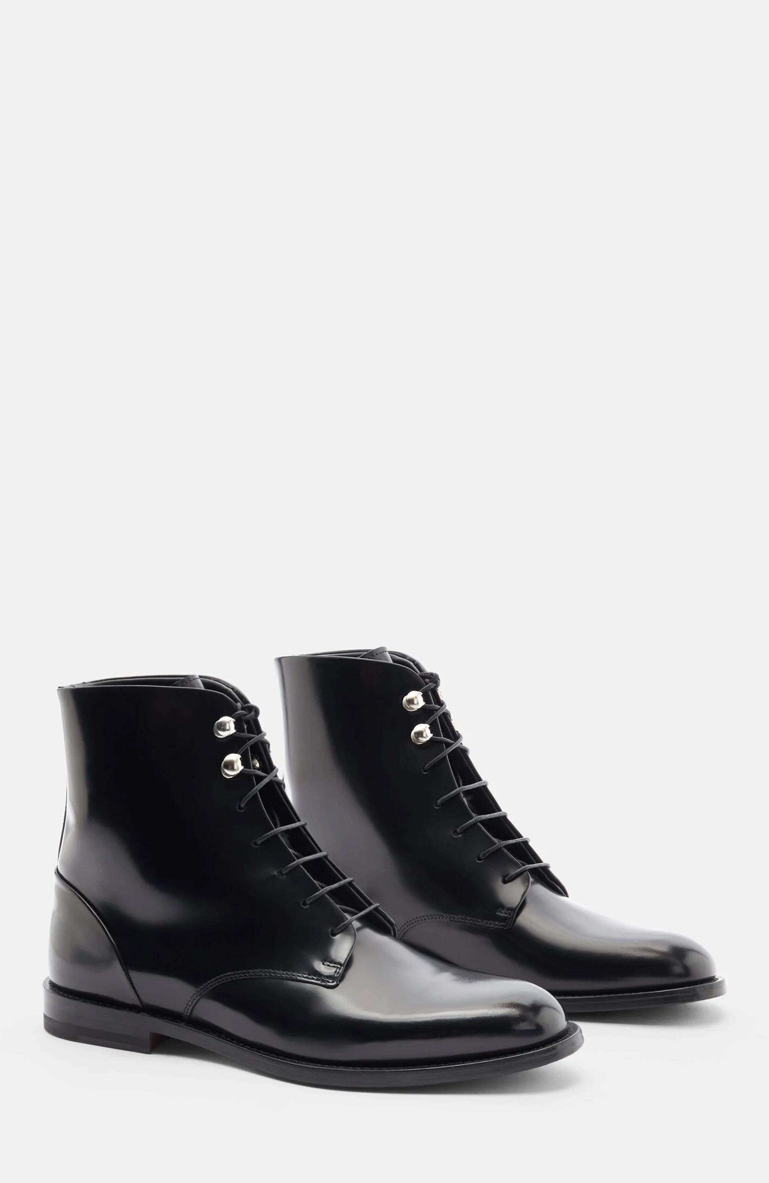 SCAROSSO Eva Boots, Main, color, Black Calf