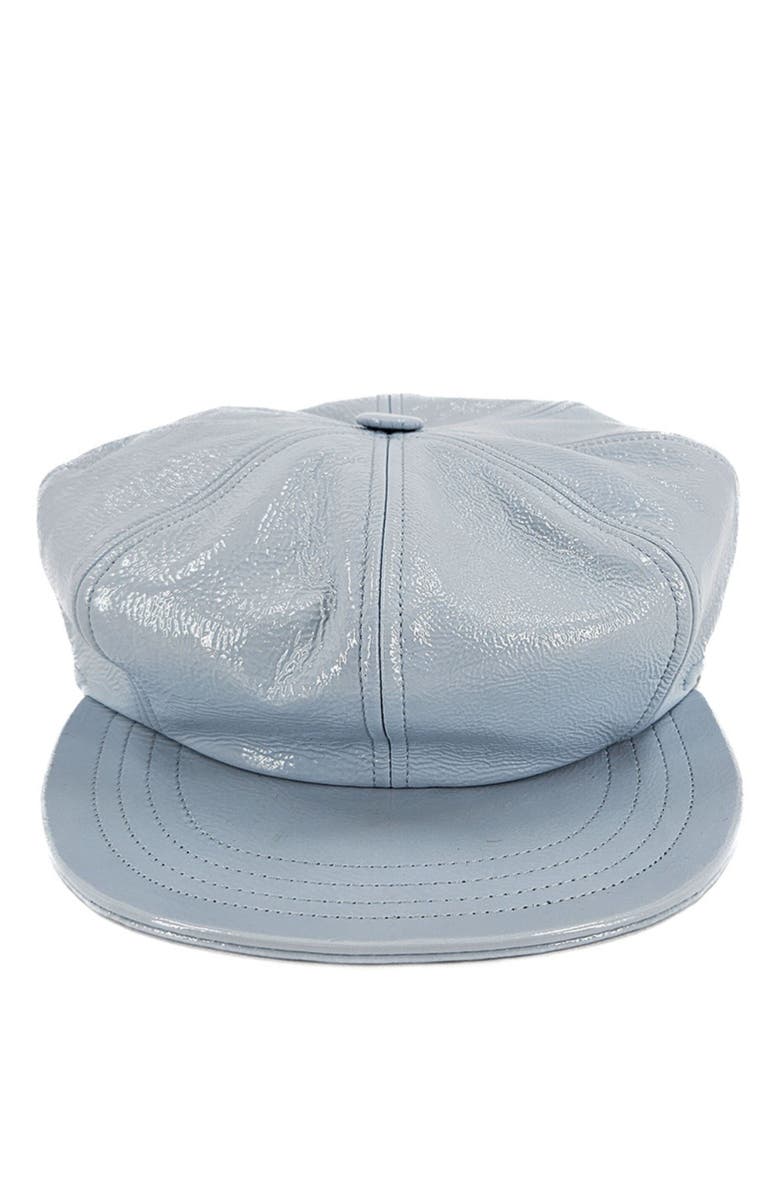 Madison Maison Motorcycle Hat, Main, color, Denim