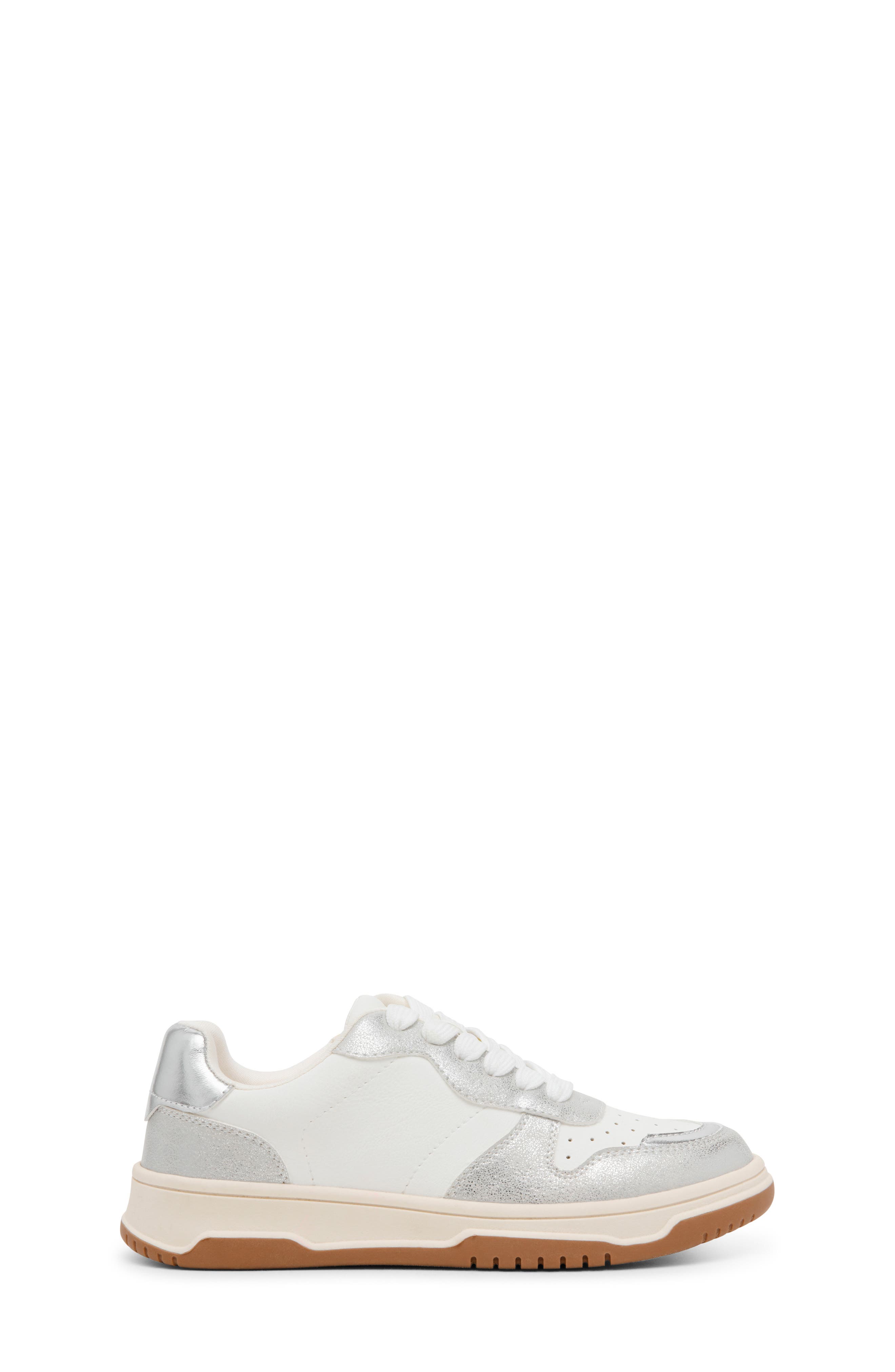 Kids' Pella Sneaker, Alternate, color, SILVER