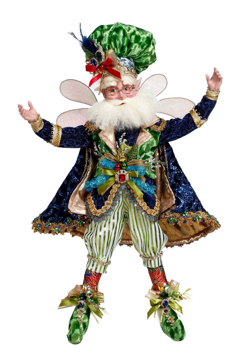 Mark Roberts Deck the Halls Fairy, Large, Main, color, Shiny Blue