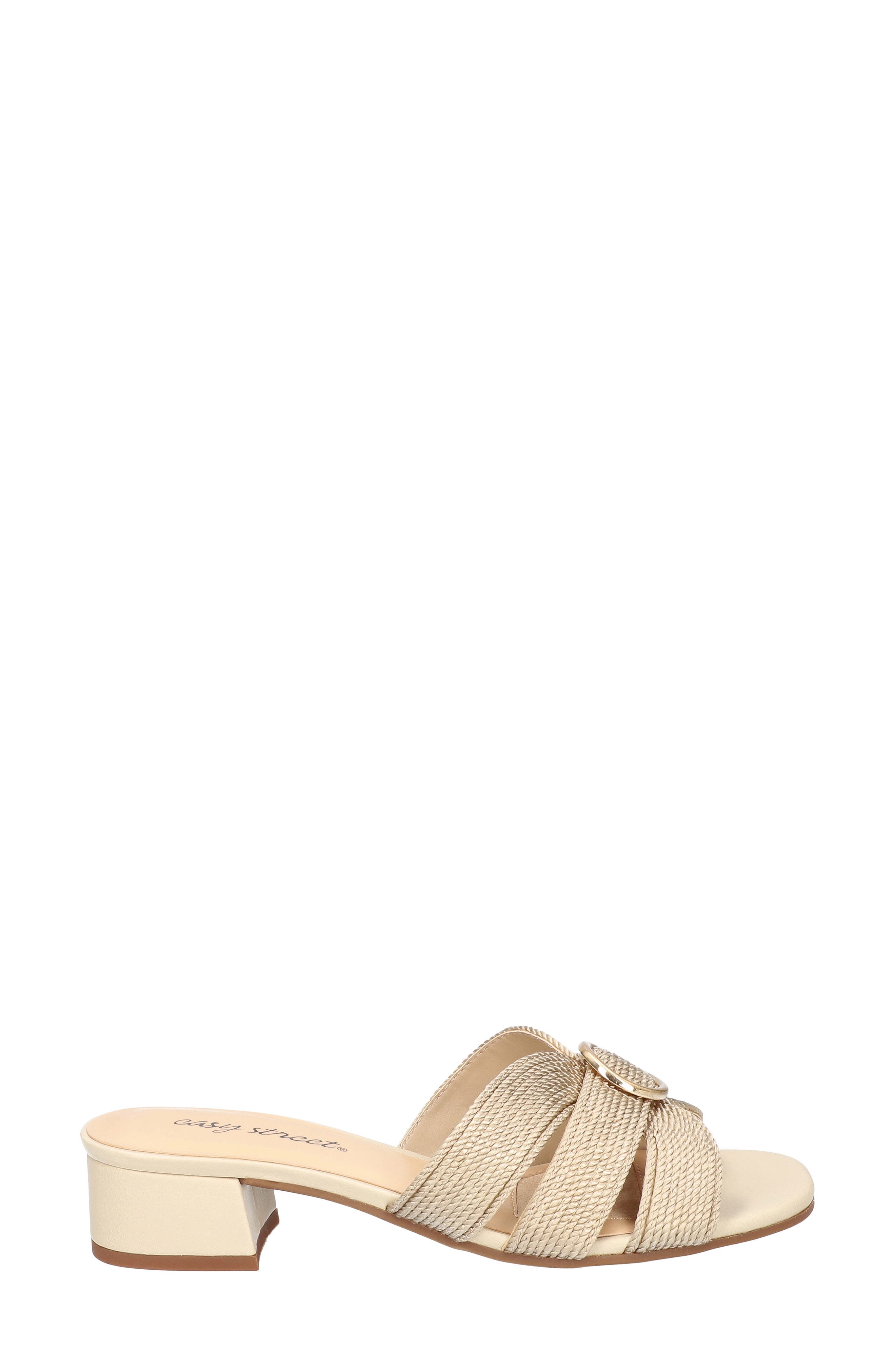 Onyx Slide Sandal, Alternate, color, BEIGE WOVEN