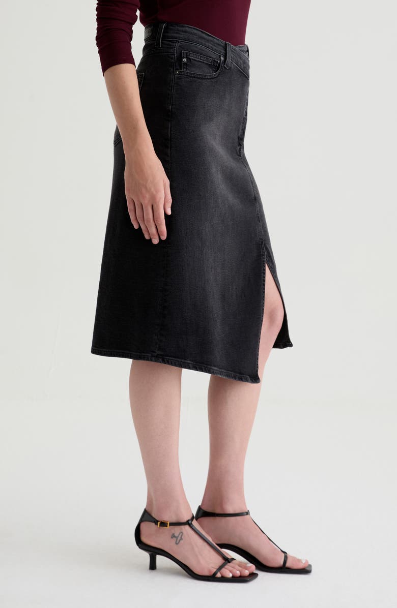 AG Bruna Denim Skirt, Alternate, color, Nebula