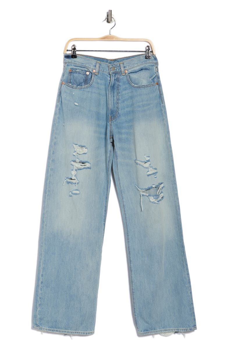 DENIMIST Teri High Waist Wide Leg Jeans, Alternate, color, Jinx