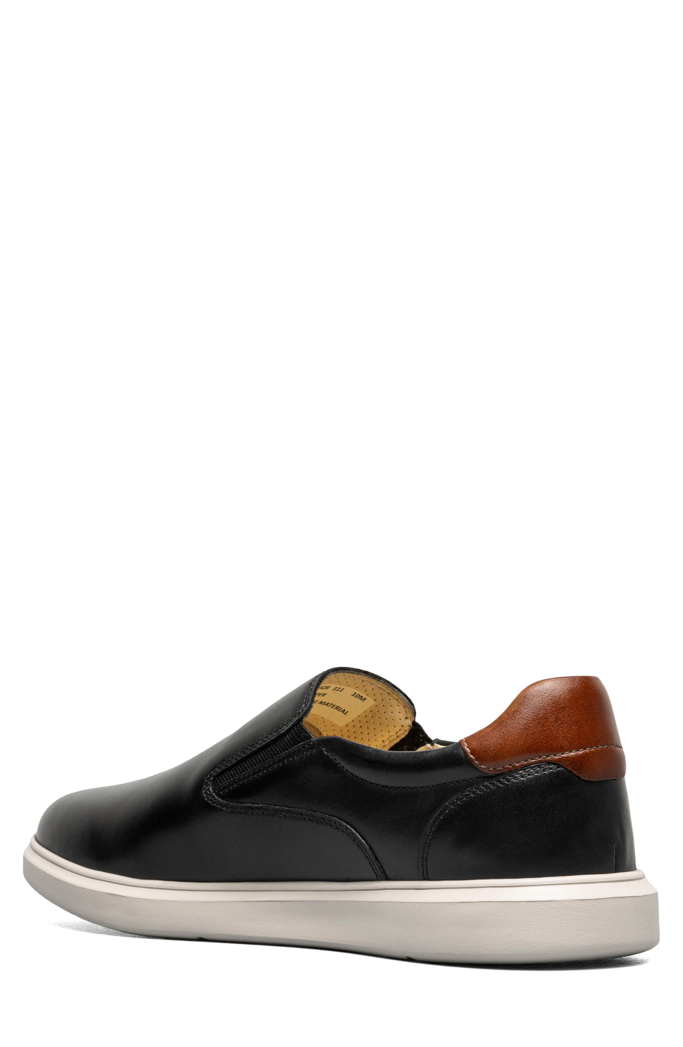 Florsheim Social Slip-On Sneaker, Alternate, color, Black