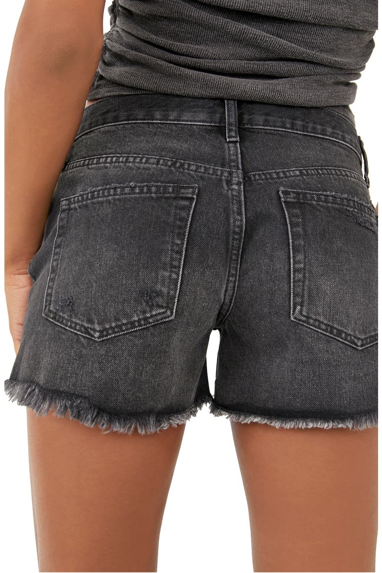 Maggie Distressed Shorts, Alternate, color, MONTERO