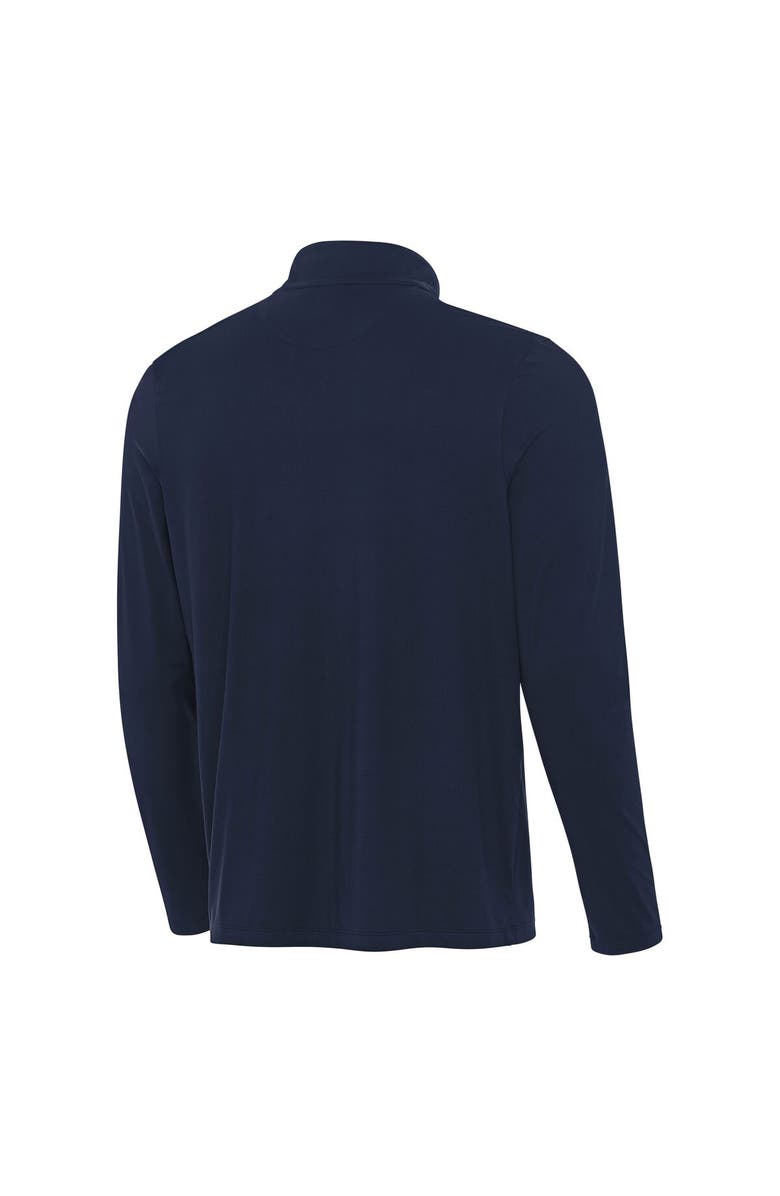 ANTIGUA Men's Antigua Navy Boston Red Sox Content Quarter-Zip Top, Alternate, color, Navy