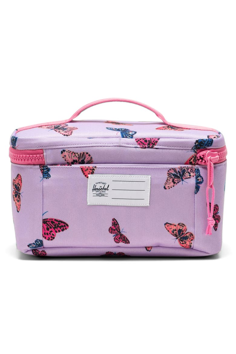 Kids' Heritage Lunch Bag, Alternate, color, BUTTERFLY - LAVENDULA