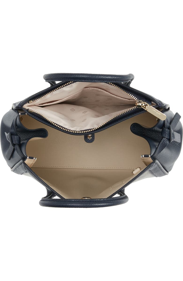 Kate Spade New York knott medium woven canvas satchel, Alternate, color,