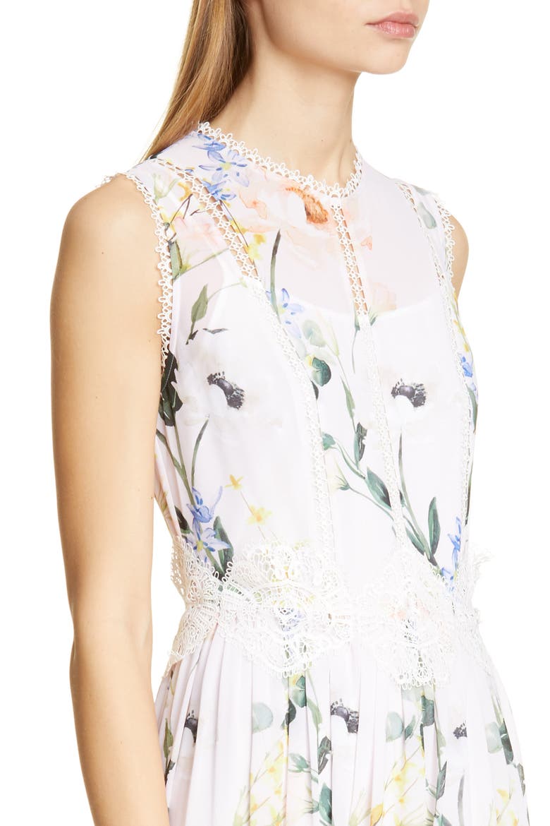 Cerloe Elegant Midi Dress, Alternate, color, NUDE PINK