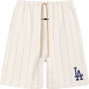 Fear of God Essentials x MLB Dodgers '90s Drawstring Cotton Blend Sweat Shorts