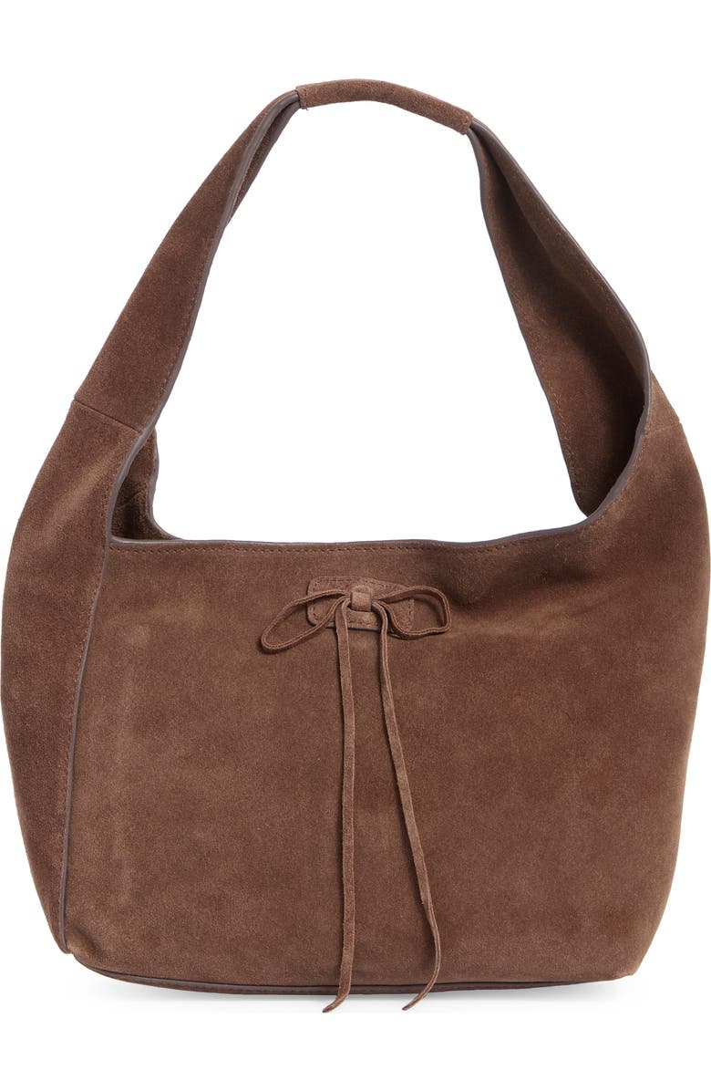 Lucky Brand Clem Small Suede Shoulder Bag, Main, color,