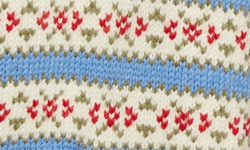 Bode Wedgewood Virgin Wool Cardigan In Brown