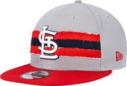 New Era Men's New Era Gray/Red St. Louis Cardinals Band 9FIFTY Snapback Hat