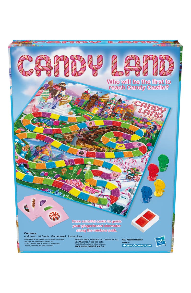 HASBRO Candy Land Board Game, Main, color, 