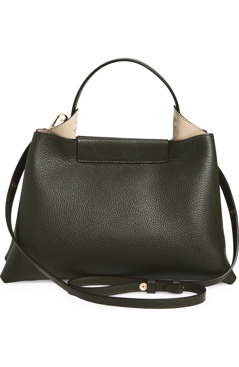 Ree Projects Elieze Medium Leather Handbag, Alternate, color, Deep Moss