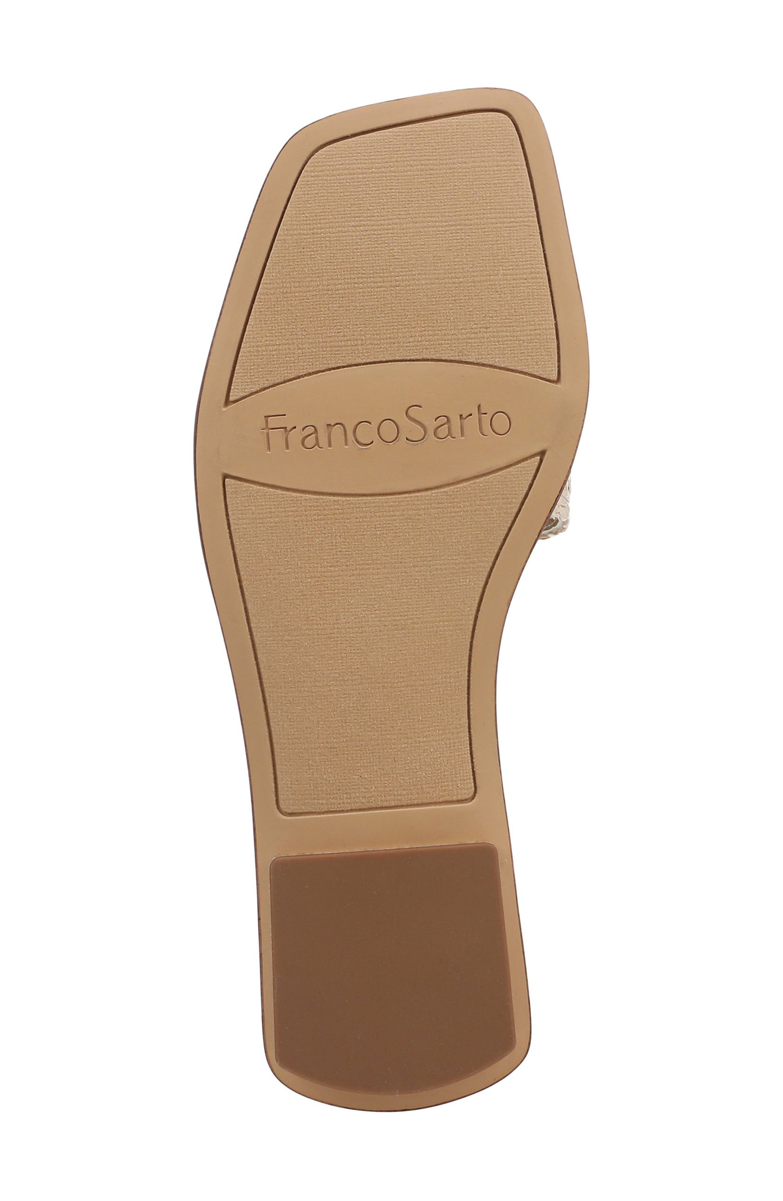 Emilana Slide Sandal, Alternate, color, LINEN WHITE