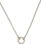 MADE BY MARY Rolo Charm Necklace with Link Lock