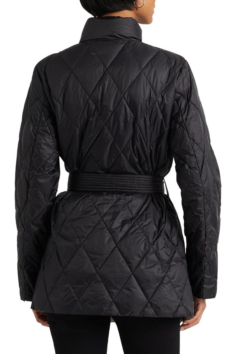 Lauren Ralph Lauren Belted Down Puffer Jacket, Alternate, color, 