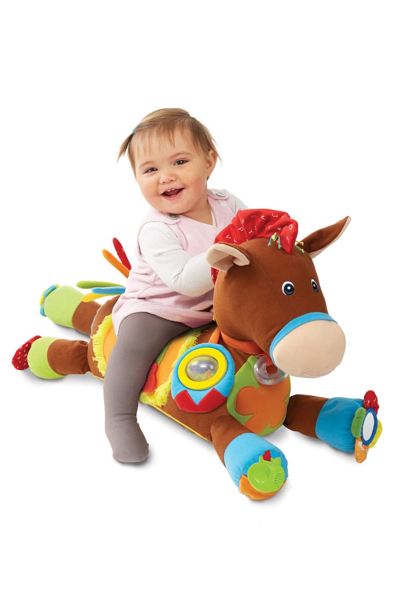 Melissa & Doug 'Giddy Up & Play' Activity Horse, Alternate, color, 