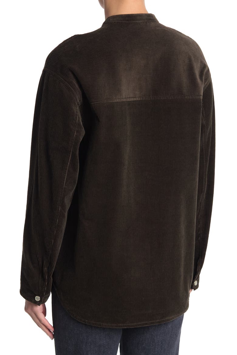 SAMSOE AND SAMSOE Simonie Shirt, Alternate, color, BLACK OLIVE