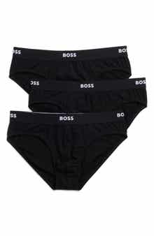 BOSS 3-Pack Cotton Blend Briefs