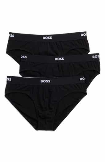 BOSS 3-Pack Cotton Blend Briefs