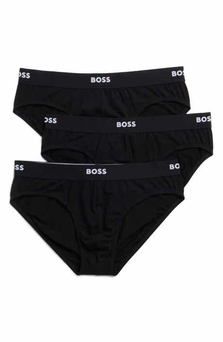 BOSS 3-Pack Cotton Blend Briefs