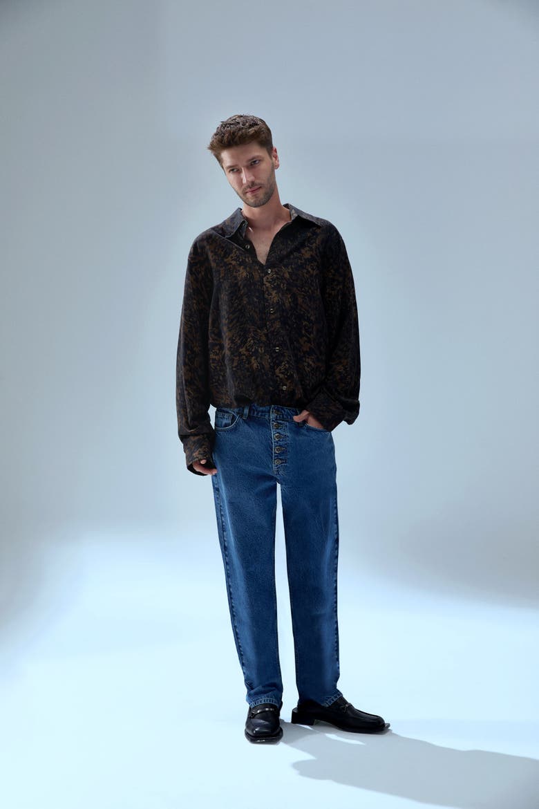 Your *Itch Acid  Wash Denim Pant, Alternate, color, BLUE
