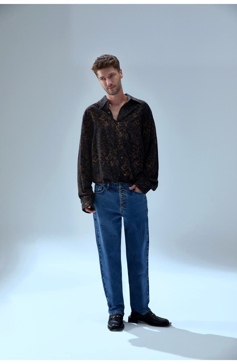 PCFG Your *Itch Kangaroo Long Sleeve Shirt, Alternate, color, Leopard