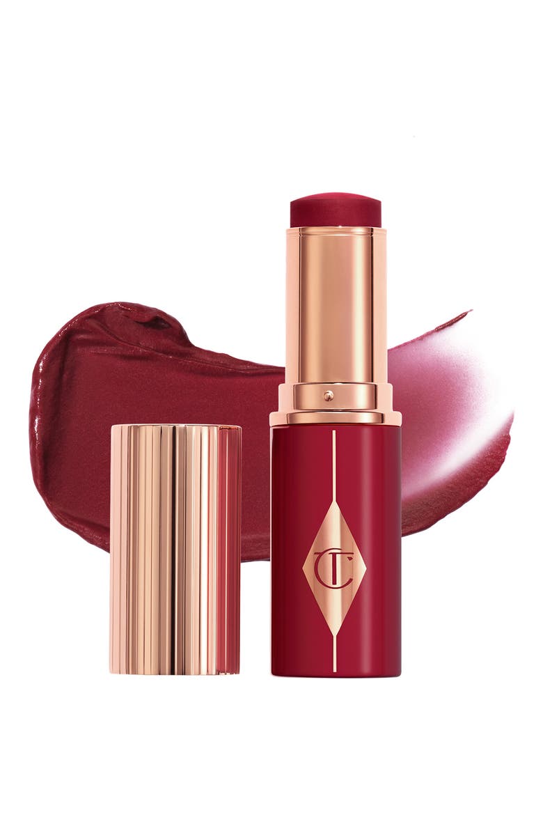 Unreal Lip + Cheek Glow Blush Stick with Hyaluronic Acid, Main, color, BERRY GLOW