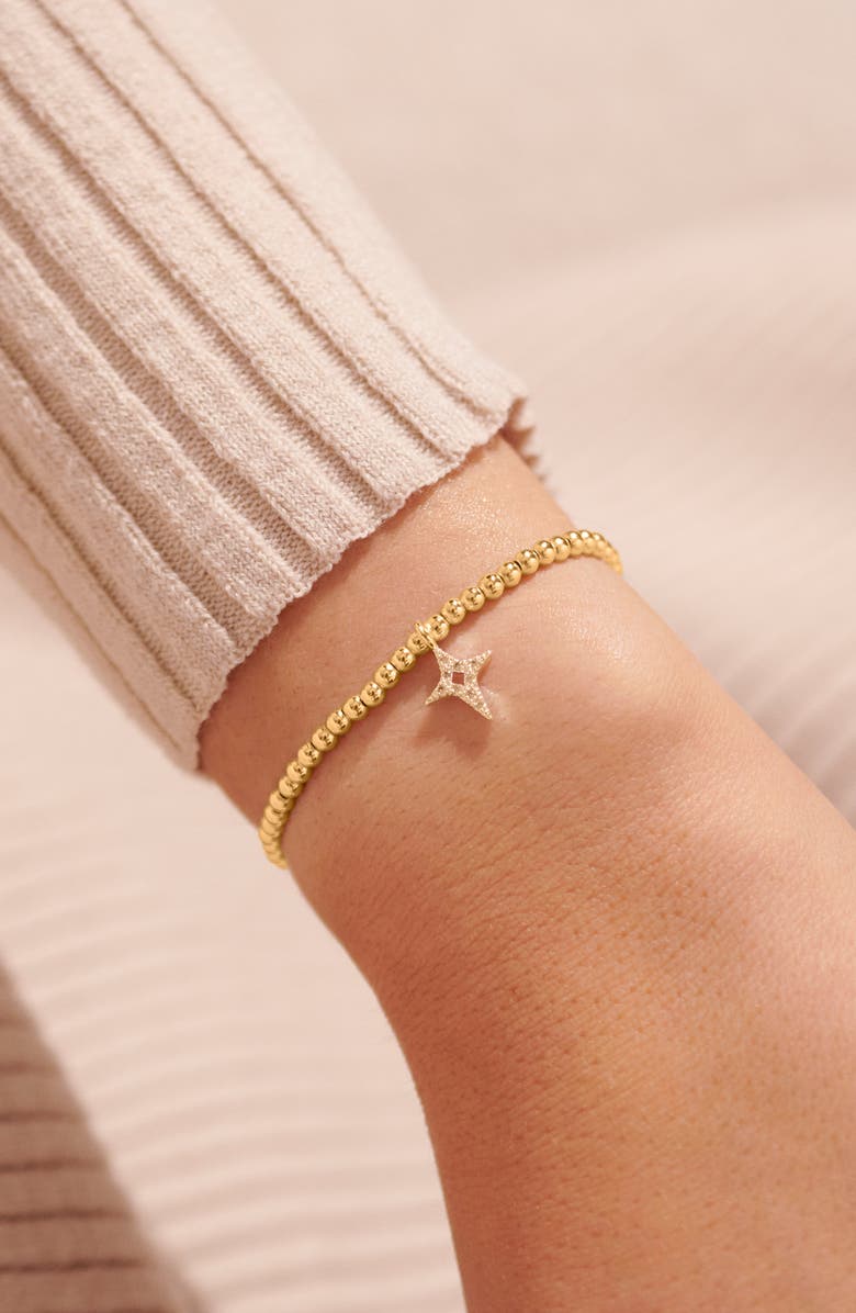 A Littles & Co A Little 'Blessed To Have A Friend Like You' Bracelet in Gold-Tone Plating, Alternate, color, Metallic Gold
