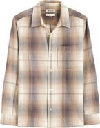 Madewell Plaid Cotton Flannel Button-Up Shirt
