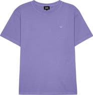 Dalix Mens Lil Smile Midweight Garment Dye Tee