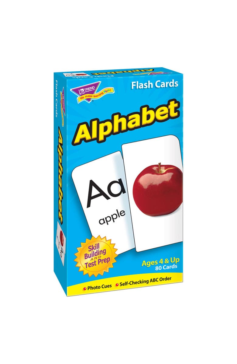 TREND Enterprises Alphabet Skill Drill Flash Cards, Main, color, Multicolored