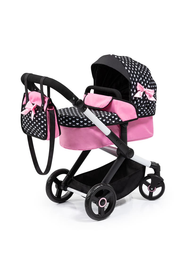 Pram Xeo, For Dolls Up To 20 Inches, Main, color, Multicolored
