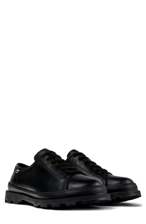 Brutus Waterproof Leather Plain Toe Derby