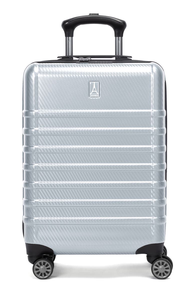 Rollmaster™ Lite 2 20-Inch Expandable Hardside Spinner Luggage, Main, color, SILVER CARBON FIBER