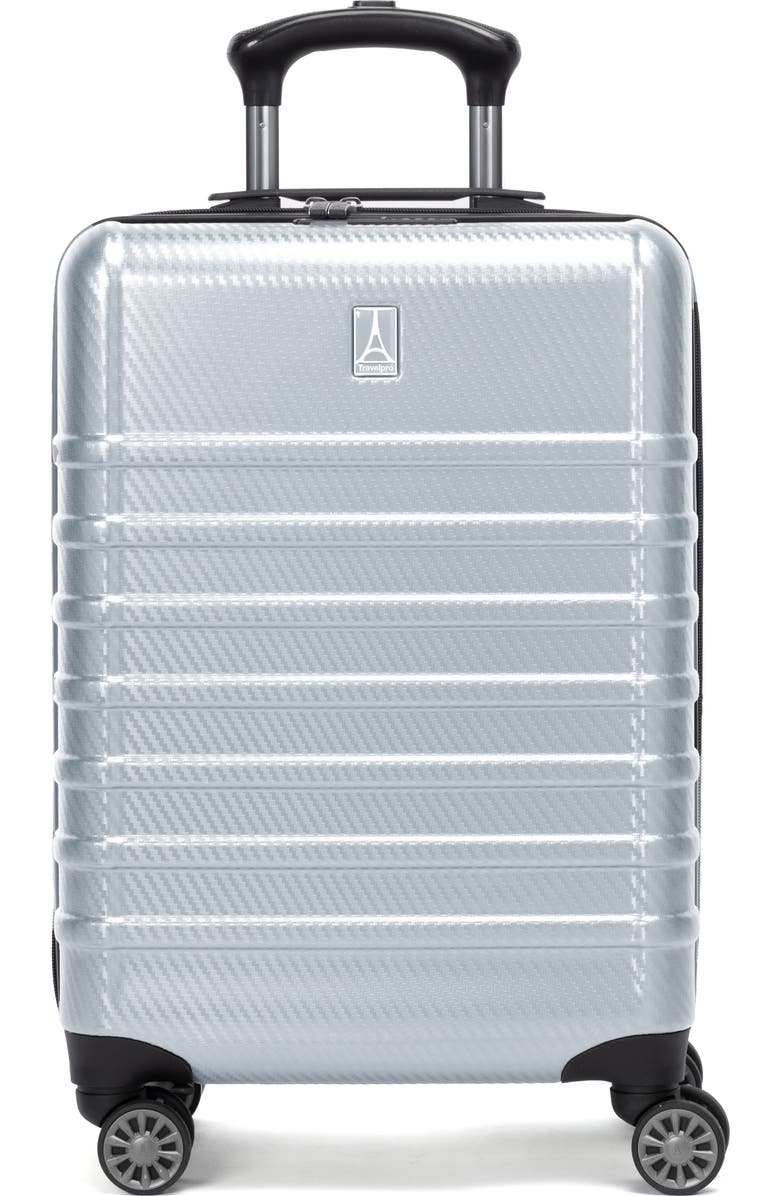 TRAVELPRO Rollmaster<sup>™</sup> Lite 2 20-Inch Expandable Hardside Spinner Luggage, Main, color, Silver Carbon Fiber