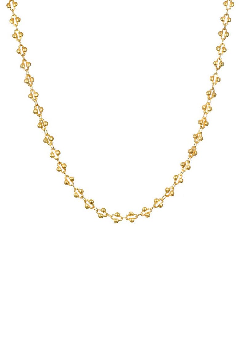 Golden Hour Coin Chain Necklace, Main, color, Gold