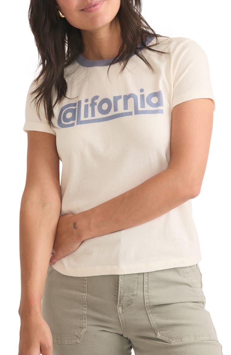 Marine Layer California Cotton Graphic T-Shirt, Main, color, 