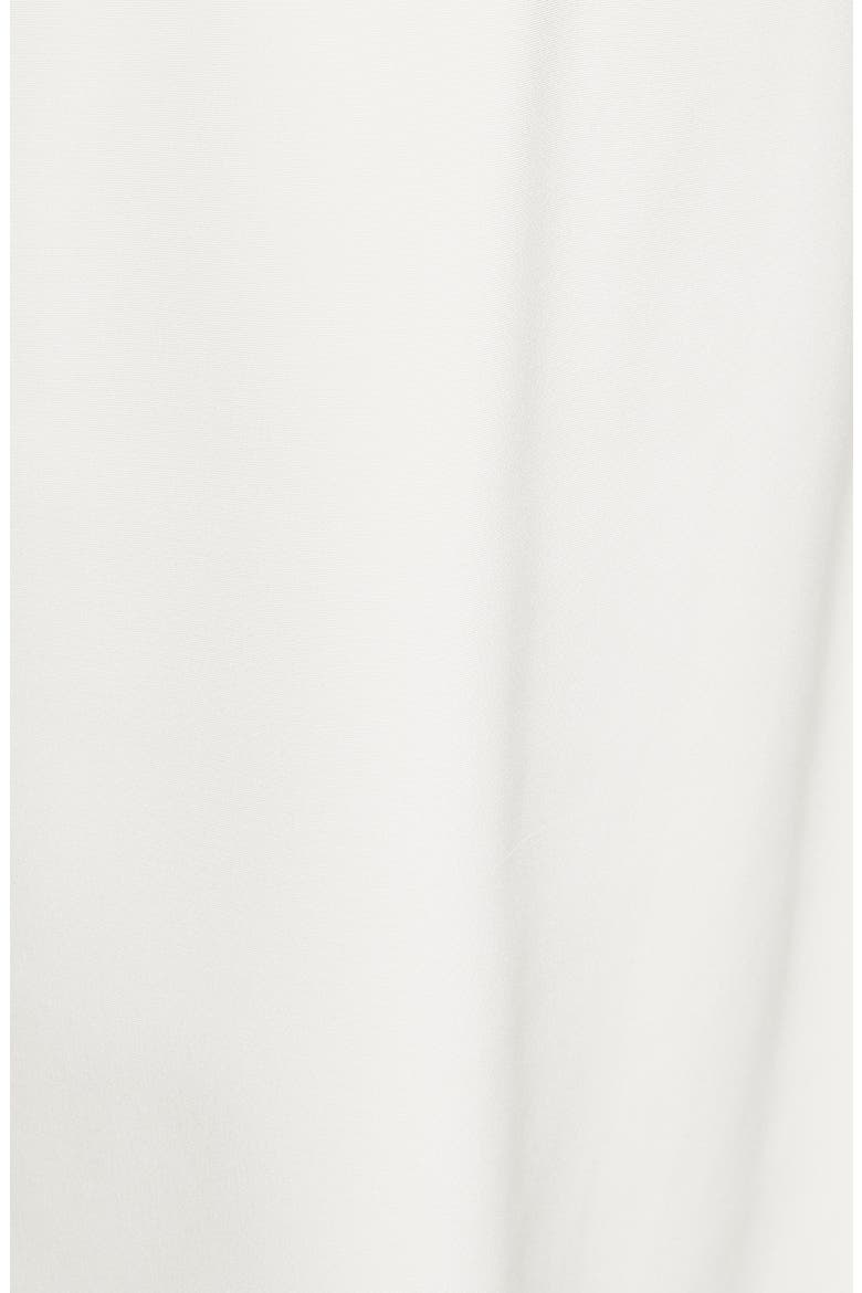 Stretch Faille Full Midi Skirt, Alternate, color, IVORY
