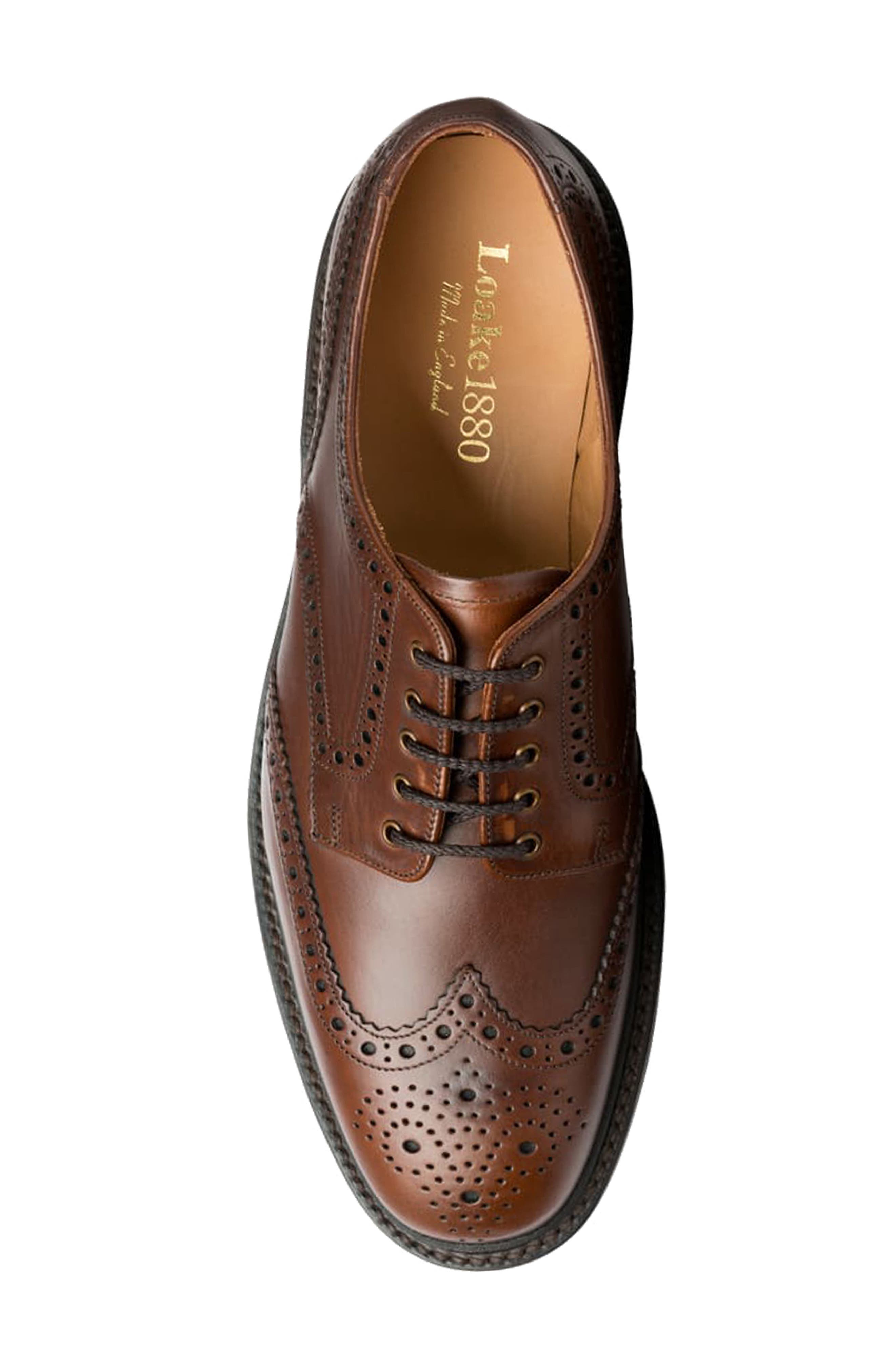 LOAKE Chester Wingtip Derby, Alternate, color, 